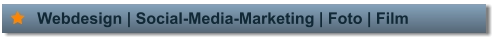 Webdesign | Social-Media-Marketing | Foto | Film